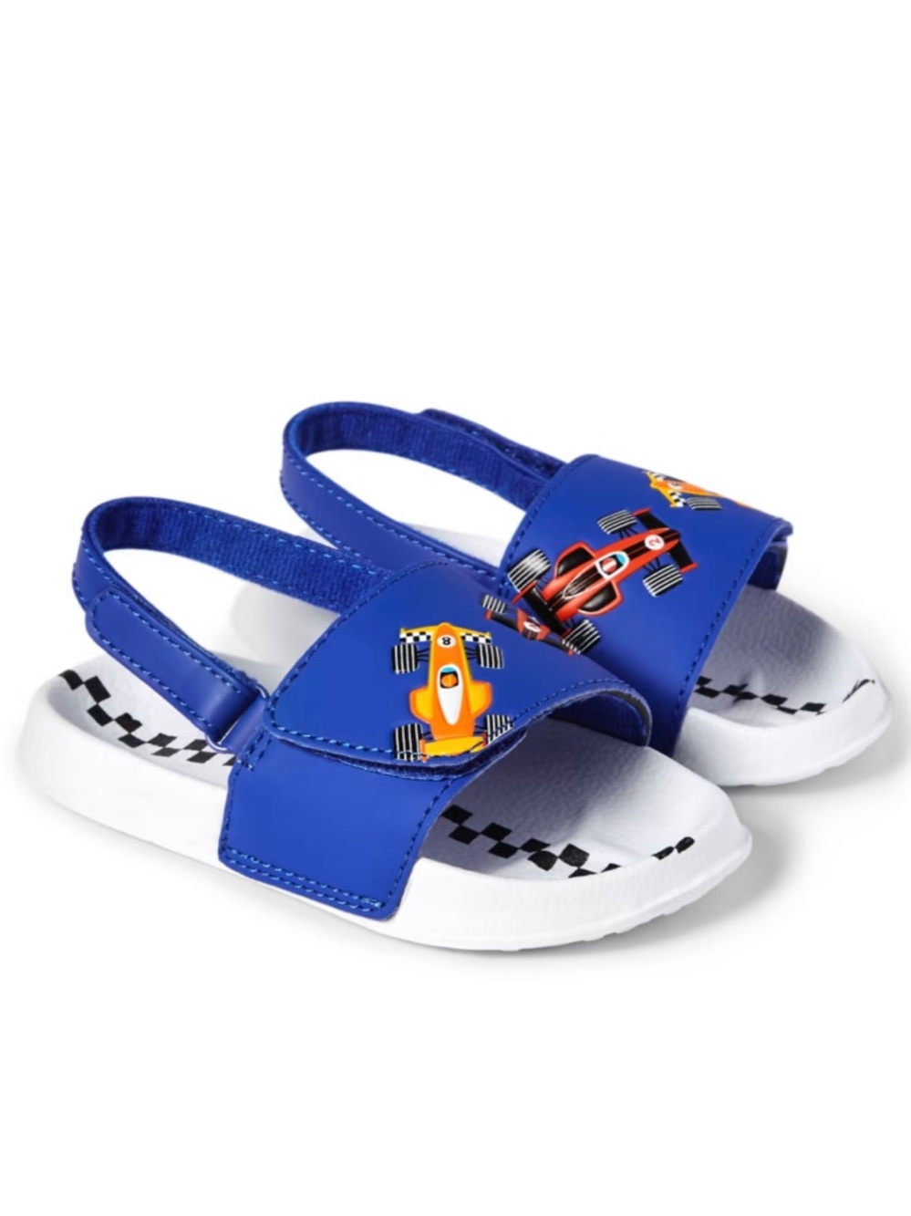 Gymboree race cars sandals, toddler size 9